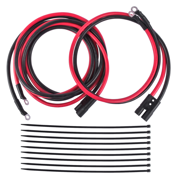 雪车线束 Snowplow Power Ground Cable Truck Plow Side Replacement for Boss Snow Plow HYD01690-8