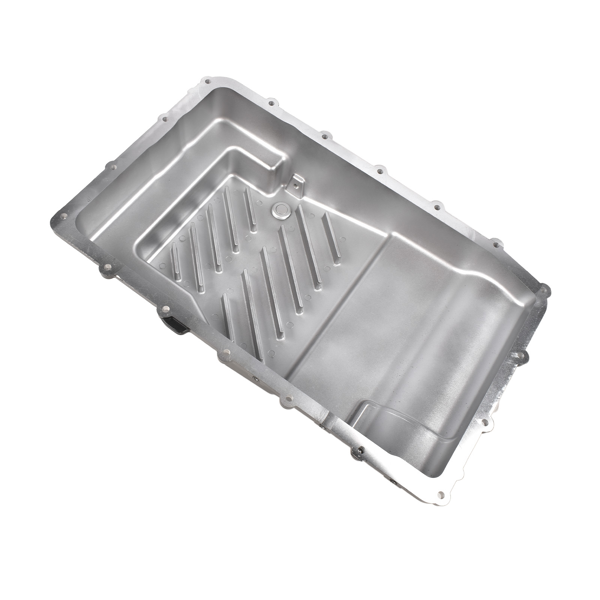 油底壳 Transmission Oil Pan Replacement for Ford Lincoln 2018-2024 Brushed Aluminum Deep 10R80-6