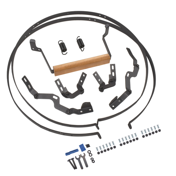 铰链套件 Hinge Assembly Barbecue Rust-Resistant Carbon Steel Replacement for Big Green Egg Large Size-4
