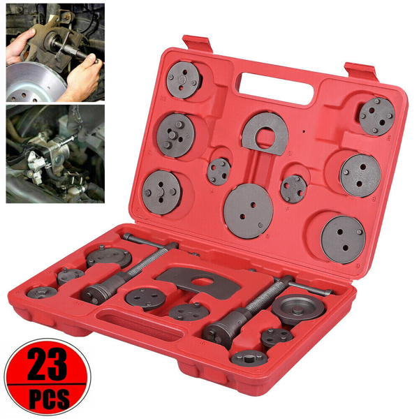 23 PCS红色 刹车卡钳回卷工具套件-8