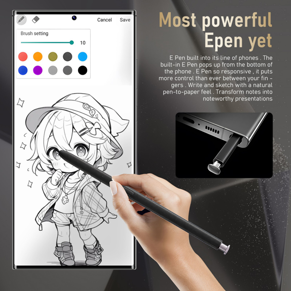 26 Ultra 手机 8GB+256GB 解锁版，5G智能手机（附触控笔），Android 14.0 系统，双卡双待-7