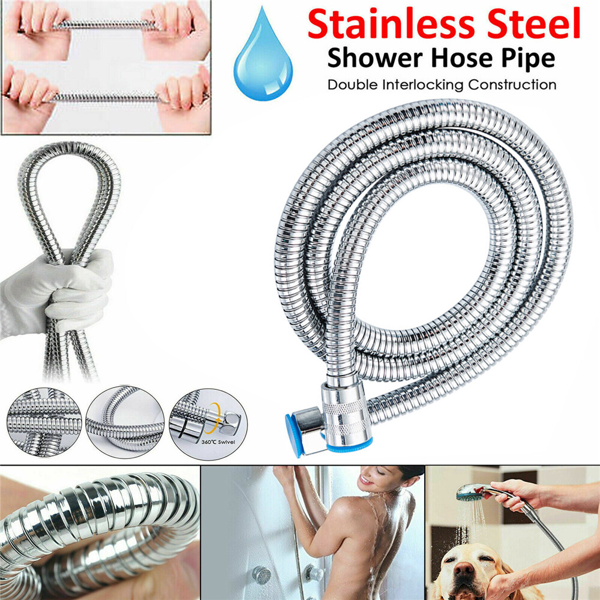 1.5米/59英寸 淋浴头花洒软管软性花洒软管（不含花洒淋雨头）-7