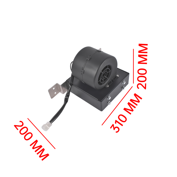 暖风加热除霜套件 Cab Heater Kit with Defrost Fits for Yamaha Wolverine RMAX2 2020-2024 Direct-fit-7