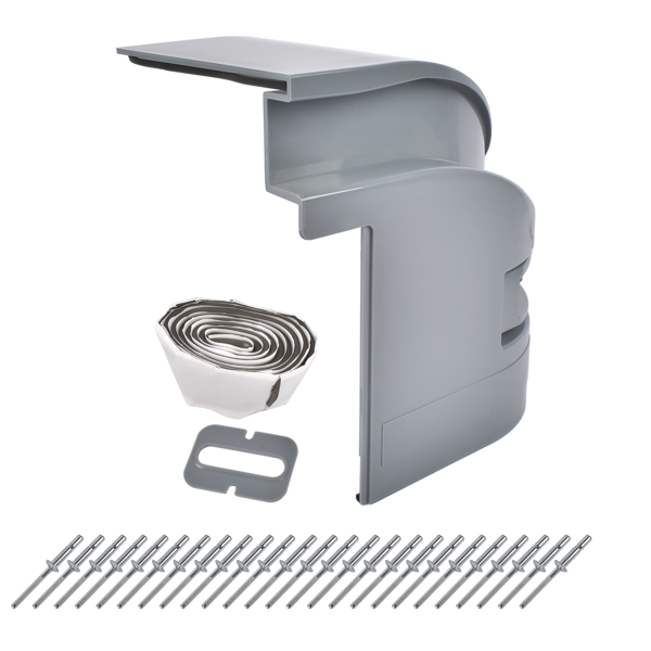 角帽套件 Passenger Side Corner Cap with LED Light Curbside Fits for Trucks-3