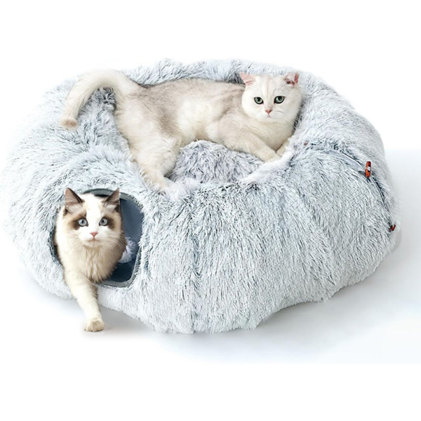 猫窝隧道床-灰色-9