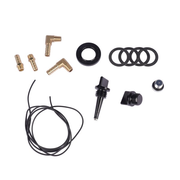 发动机侧盖 Black Dual Bearing Side Cover Replacement for GX200/Clone 196 Predator Hemi, Ghost 212 224-7