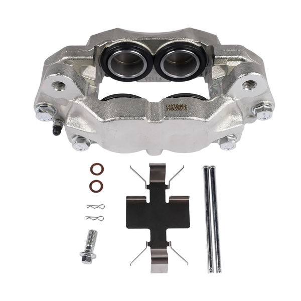 刹车钳 Front Left Brake Caliper Fits for Cadillac Escalade Chevrolet Silverado 1500 GMC Sierra 1500 2019-2024 Silver 1Pc-4