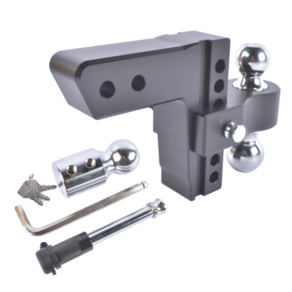 拖车挂接装置 Tri-Ball (1-7/8" x 2" x 2-5/16")with Dual Pin Key Locks and a Wrench Single-Sink-6