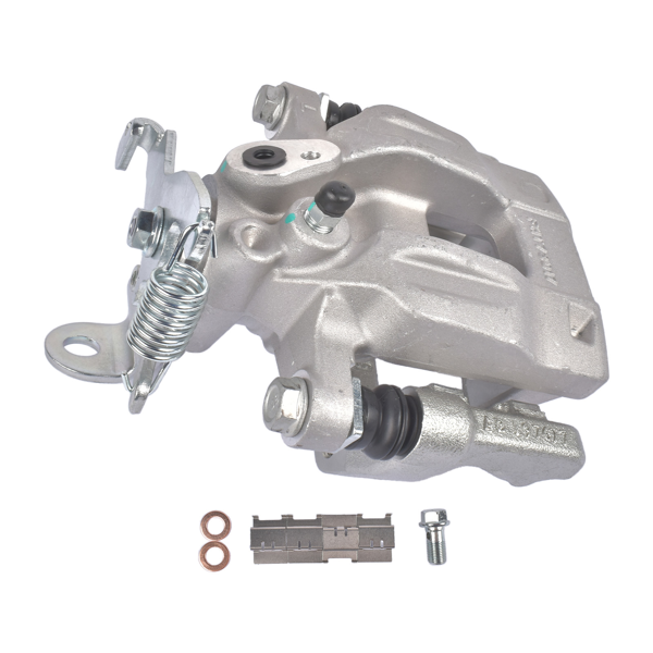 刹车钳 Rear Left Brake Caliper with Bracket and Piston Fits for Nissan Sentra Sedan 2.0L L4 2020-2024 Silver 1Pc-6