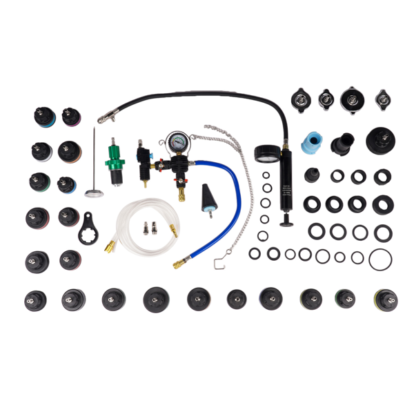 水箱测漏仪检测仪 Set of 42 Cooling System Water Tank Leakage Detection Coolant Vacuum Refill Kit-8