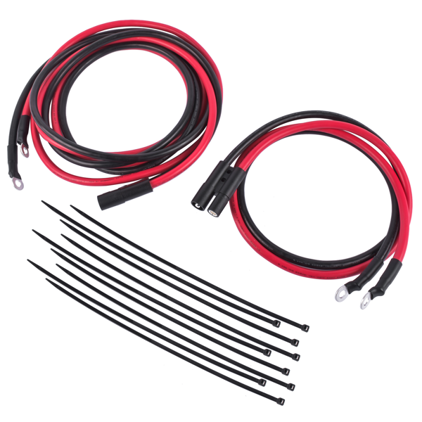 雪车线束 Snowplow Power Ground Cable Truck Plow Side Replacement for Boss Snow Plow HYD01690-4