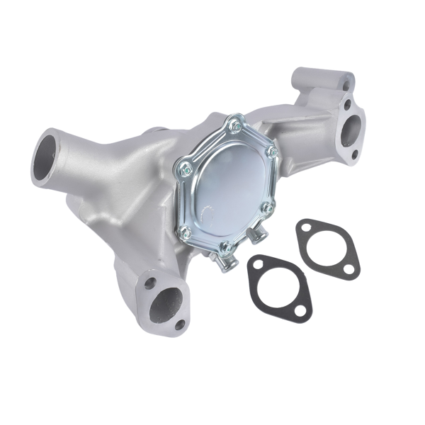 水泵 High Flow Satin Finish Long Water Pump Fits for Chevy BBC 402 502 V8 Engines Silver 1Pc-2