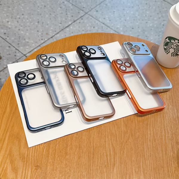 适用于 iPhone 17 Pro Max 的 保护壳 手机壳 橙色-4