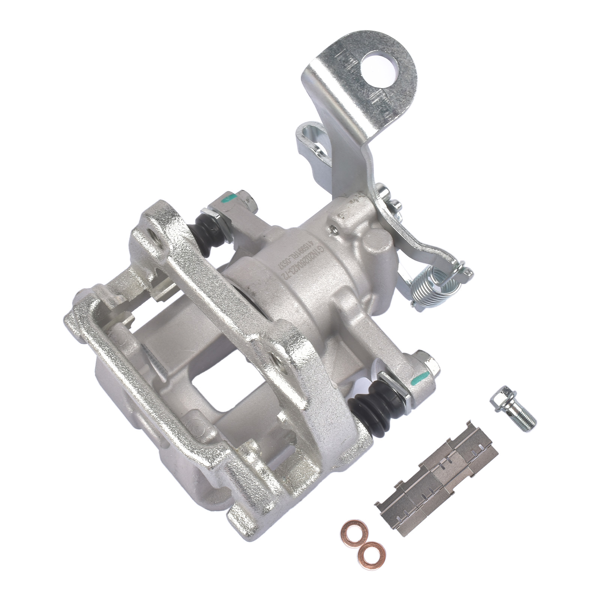 刹车钳 Rear Left Brake Caliper with Bracket and Piston Fits for Nissan Sentra Sedan 2.0L L4 2020-2024 Silver 1Pc-4