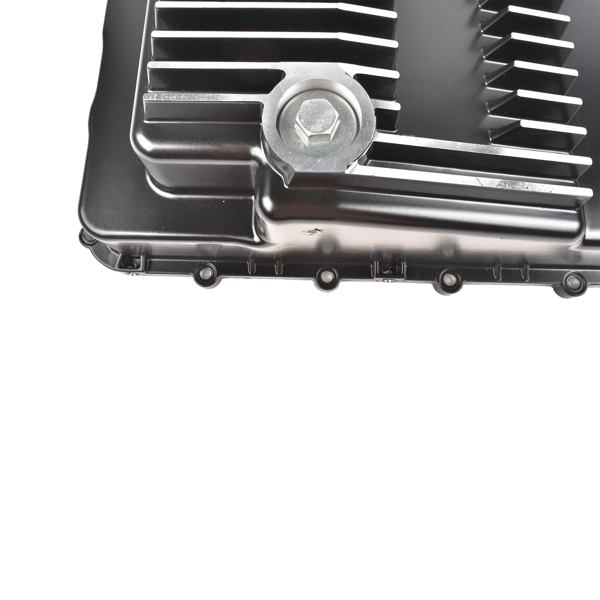 油底壳 Transmission Oil Pan Replacement for Ford Lincoln 2018-2024 Brushed Aluminum Deep 10R80-10
