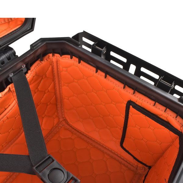 铝合金车尾箱 45L Motorcycle Trunk Top Case, Aluminum Alloy, Integrated Backrest, Double Lock-13