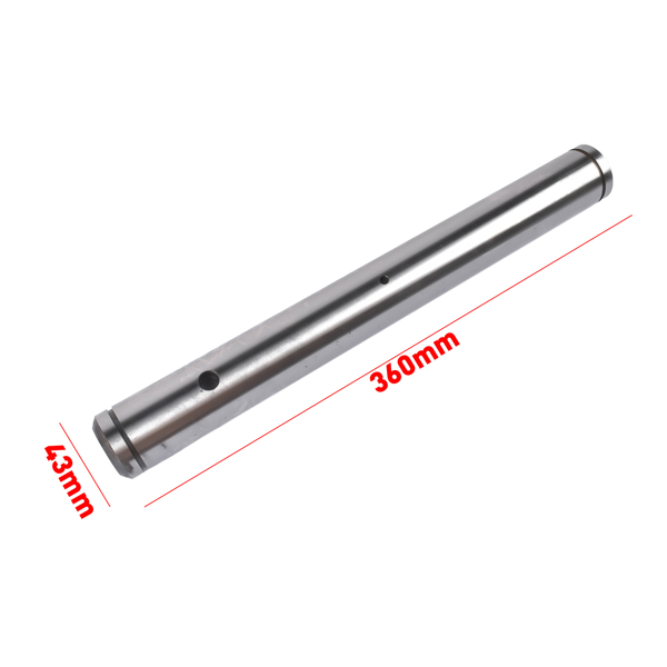 可润滑铲斗销 Excavator Bucket Pin Fits for Kubota KX121-3 KX71-3 KX91-3 U35 7009100167 Silver 1Pc-7