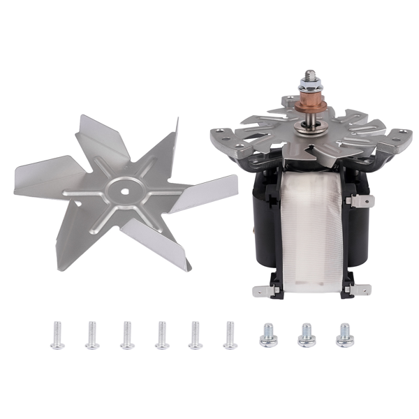 烤箱电机 Oven Motor Replacement for Commercial Oven Models E22M3 E25 E31 E32 OEM M242024K 0.60A/0.55A-4