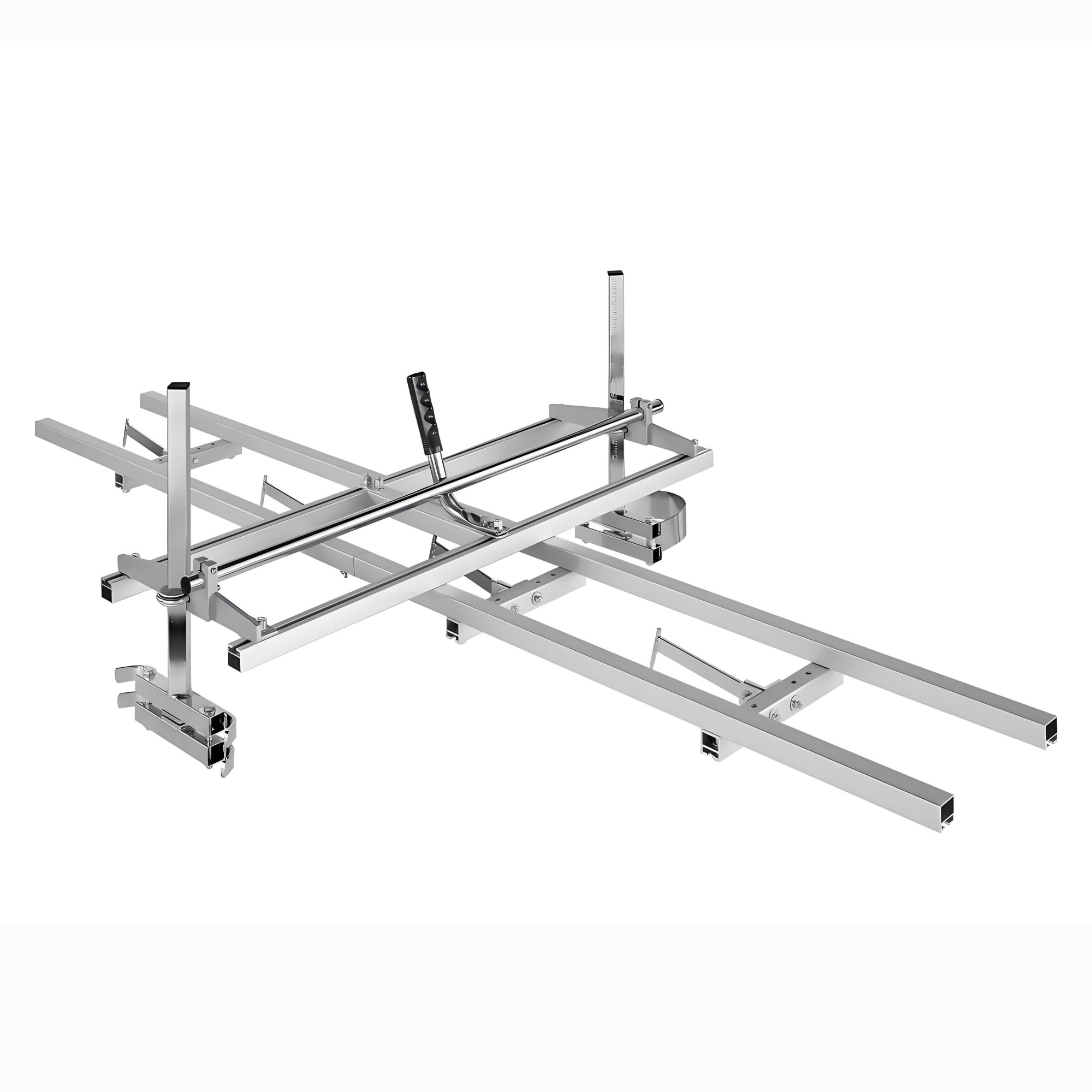 Chainsaw Mill & Rail Guide System, Portable Sawmill with 14″-36″ Guide Bar, 9ft Aluminum Milling Rail
