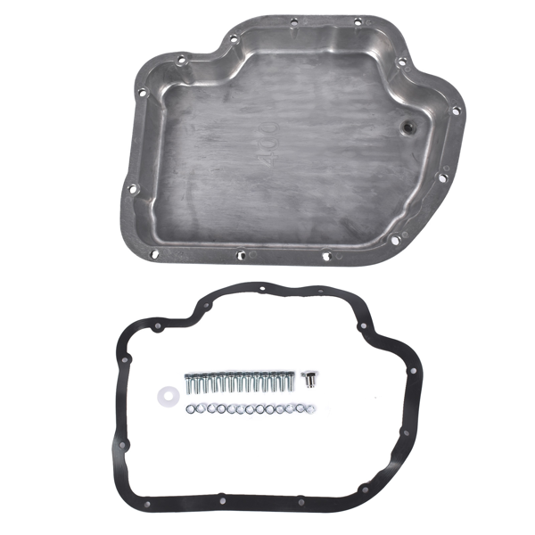 变速箱油底壳 2-1/4" Deepth Transmission Oil Pan Fits for GM Chevy TH400 Turbo 400 Transmissions-5