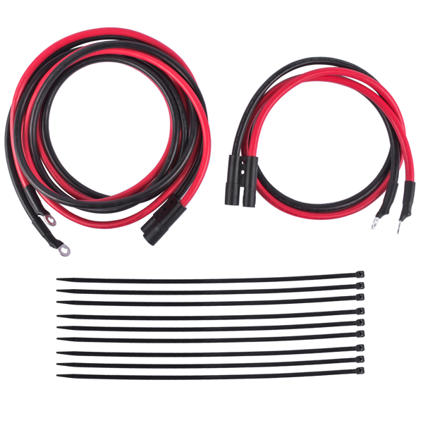 雪车线束 Snowplow Power Ground Cable Truck Plow Side Replacement for Boss Snow Plow HYD01690-3