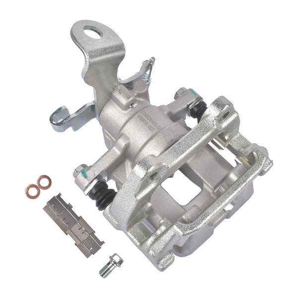 刹车钳 Rear Left Brake Caliper with Bracket and Piston Fits for Nissan Sentra Sedan 2.0L L4 2020-2024 Silver 1Pc-5