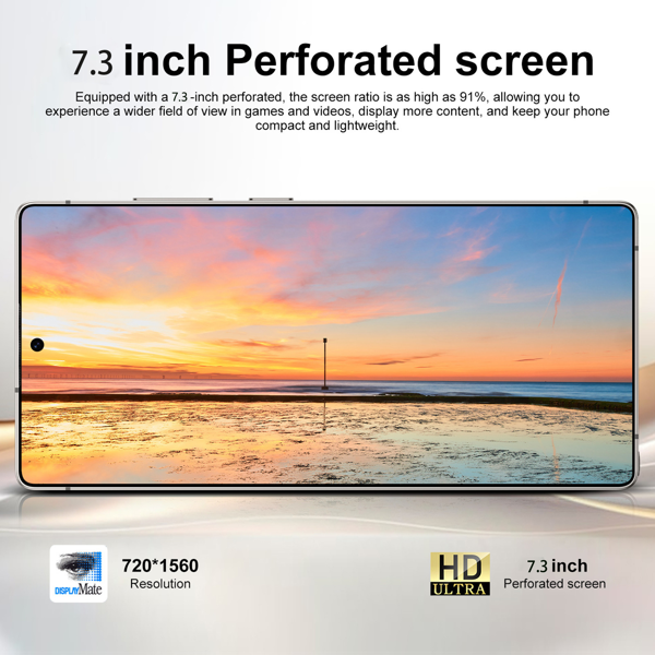 25 Ultra 手机 8GB+256GB 解锁版，5G智能手机（附触控笔），7.2英寸高清屏幕，搭载Android 14.0系统，双卡双待-5