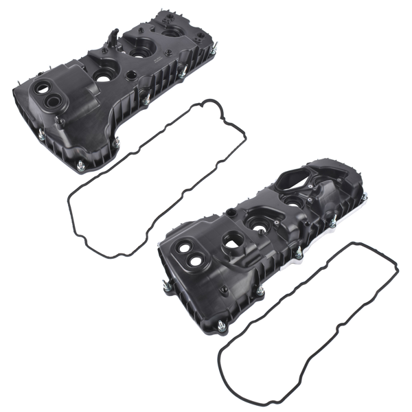 气门室盖 2PCS Valve Cover Left+Right Replacement for Ford F-150 2013-16 Lincoln Navigator 15-17 3.5L-1