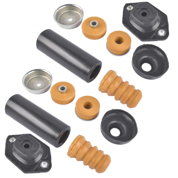 减震顶胶 Rear Shock Mounts Bump Stops Dust Boots Kit Replacement for BMW 128i 328i 335i 33506771737-2