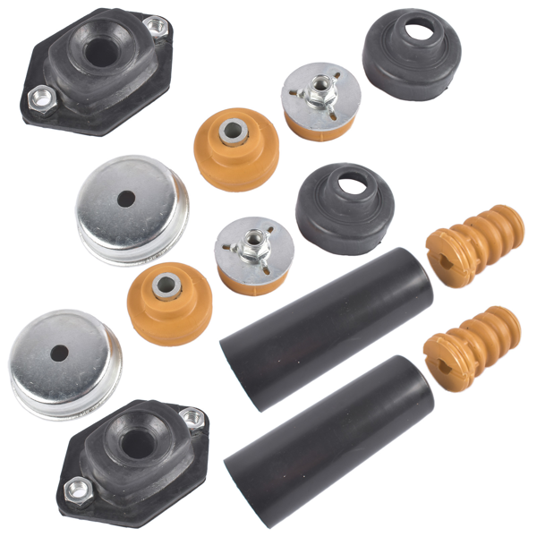 减震顶胶 Rear Shock Mounts Bump Stops Dust Boots Kit Replacement for BMW 128i 328i 335i 33506771737-5