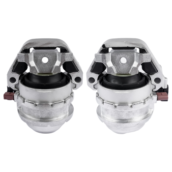 发动机支架 2x Engine Mount with Sensor Replacement for 13-18 Audi S6 S7 RS7 4.0L V8 AWD Left + Right