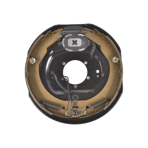 A3 车桥配件 6 on 5.5" Trailer Brake Hub Drum Assembly 12x2" for 5200-6000 lbs Axle Left-8