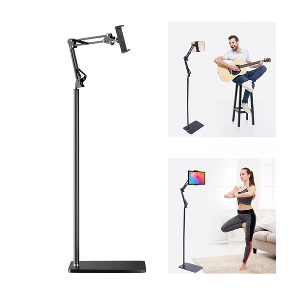 UK360° 通用可调节落地支架高度175CM 适用于 iPad/平板电脑/手机 4~12.9 英寸-4