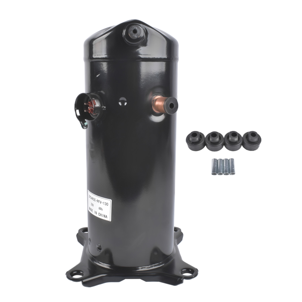 制冷压缩机 5-Ton Scroll Refrigeration Compressor Compatible with ZP54K5E-PFV-130 208-230V R-410A 60Hz-3