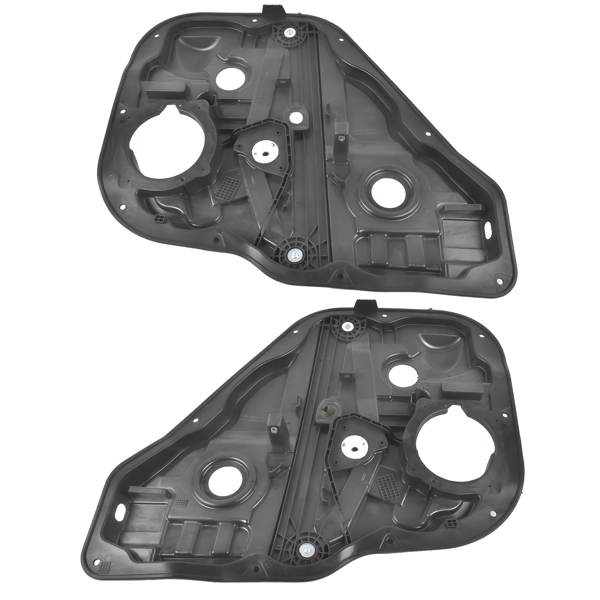 玻璃升降器 2Pcs Rear Left and Right Plastic Power Window Regulator Fits for Hyundai Santa Fe 2019-2022 83471S1000 83481S1000-7