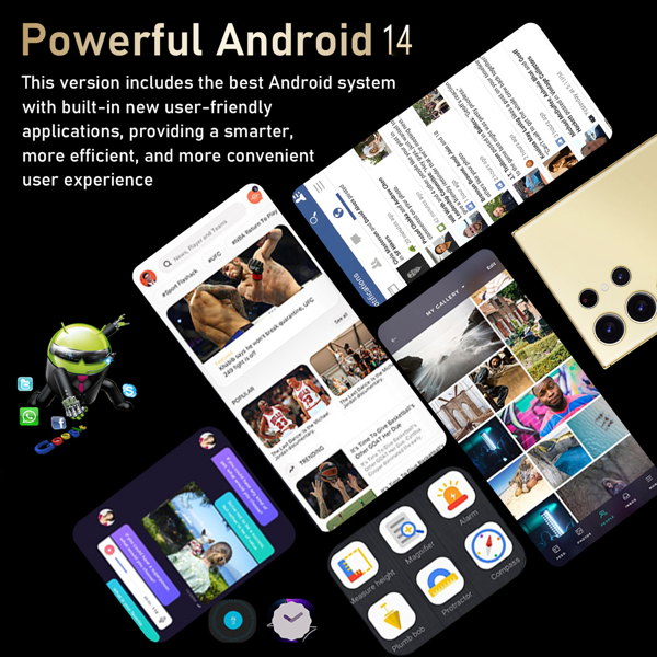 26 Ultra 手机 8GB+256GB 解锁版，5G智能手机（附触控笔），Android 14.0 系统，双卡双待-5