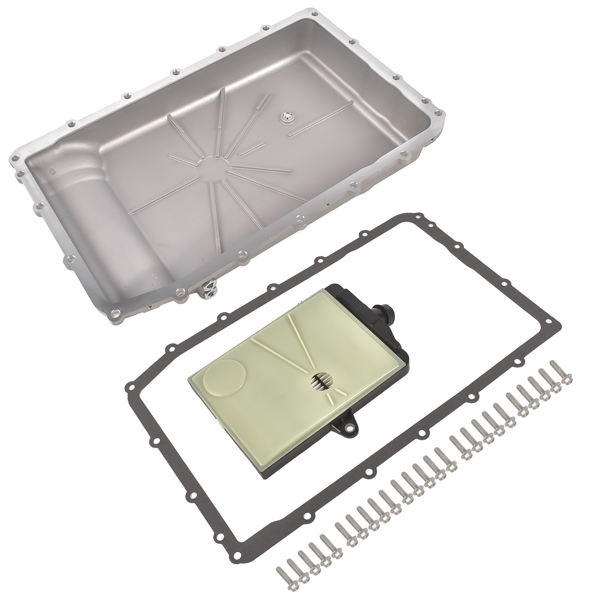 油底壳 Transmission Oil Pan w/Filter Replacement for Ford F150 Mustang Explorer HL3Z7A194A 265897-6