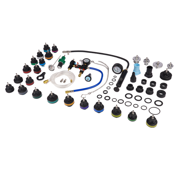 水箱测漏仪检测仪 Set of 42 Cooling System Water Tank Leakage Detection Coolant Vacuum Refill Kit-10