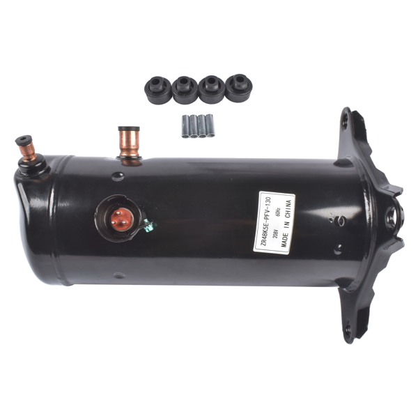 制冷压缩机 ZR48K5E-PFV-130 Scroll Refrigeration Compressor Fits for R-22 R-407c 4 Ton 208/220 Volts 1-Phase-1