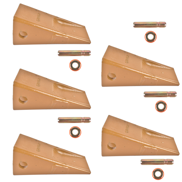 斗齿 5Pcs Bucket Teeth Replacement for Cat J350 213B 214B 215B 224B 225 229 1U3352 1U3352 J350-6