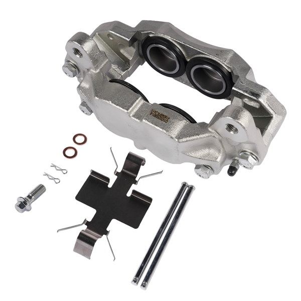 刹车钳 Front Right Brake Caliper Fits for Cadillac Escalade Chevrolet Silverado 1500 GMC Sierra 1500 2019-2024 Silver 1Pc-2