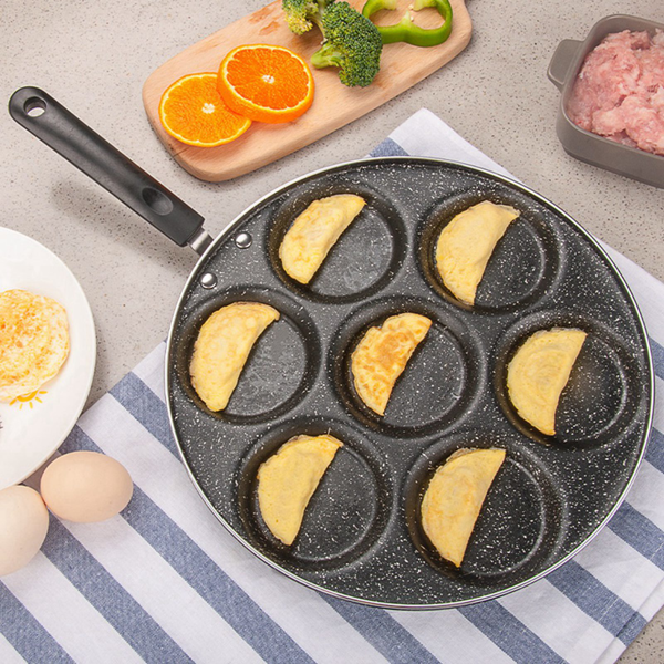 7孔煎锅不粘煎蛋烹饪锅-5