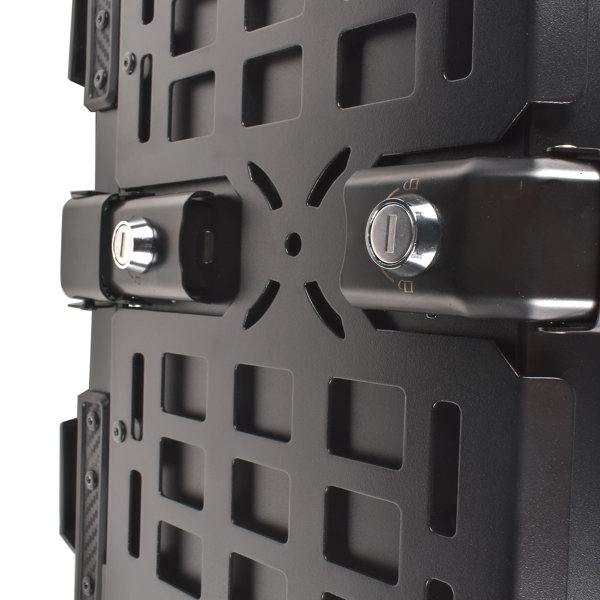 铝合金车尾箱 45L Motorcycle Trunk Top Case, Aluminum Alloy, Integrated Backrest, Double Lock-14