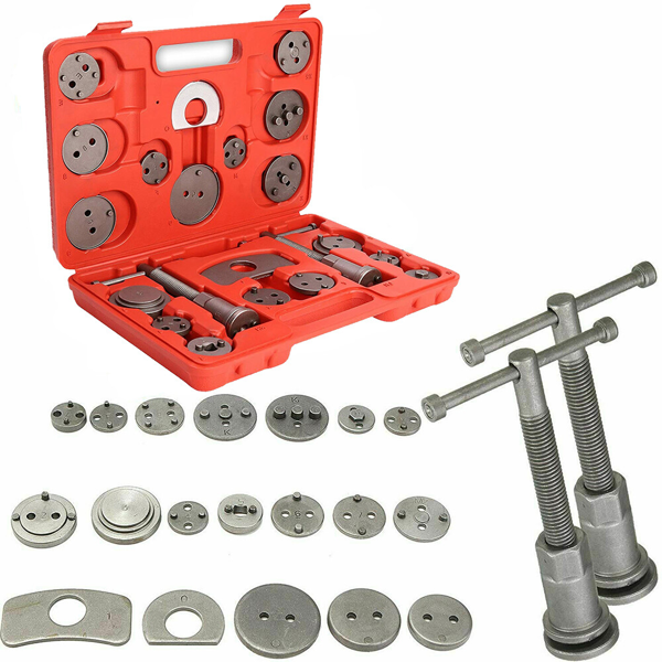 23 PCS红色 刹车卡钳回卷工具套件-7