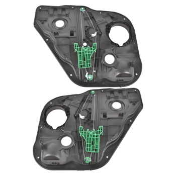 玻璃升降器 2Pcs Rear Left and Right Plastic Power Window Regulator Fits for Hyundai Santa Fe 2019-2022 83471S1000 83481S1000