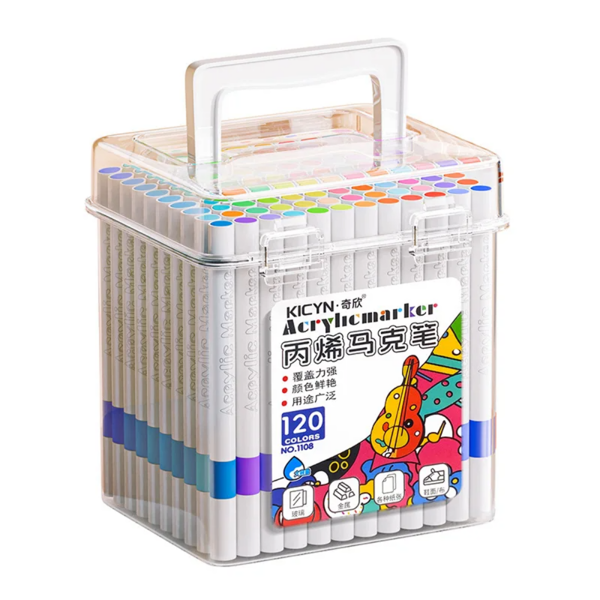 120色丙烯马克单头-5