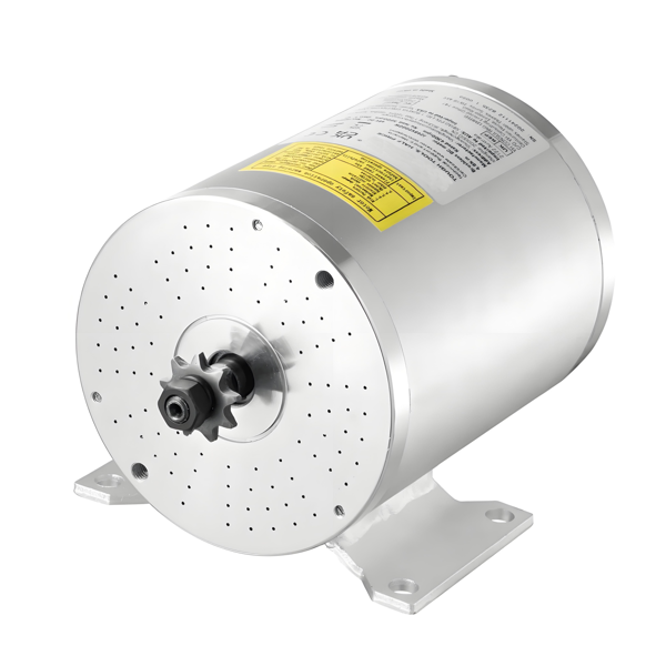 2000W 48V 4300rpm无刷直流电机套件，带速度控制器和油门握把，适用于卡丁车、电动自行车和踏板车-2