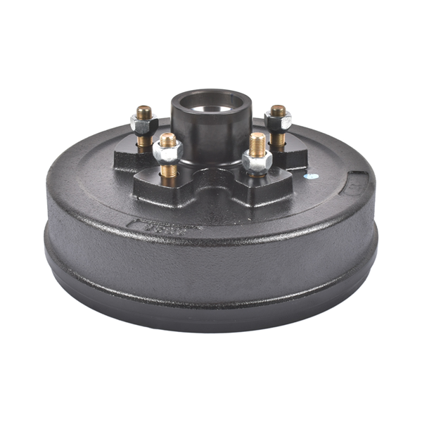 A3 车桥配件 5 on 4.5" Trailer Brake Hub Drum Assembly 10x2-1/4" for 3500 lbs Axle Left-8