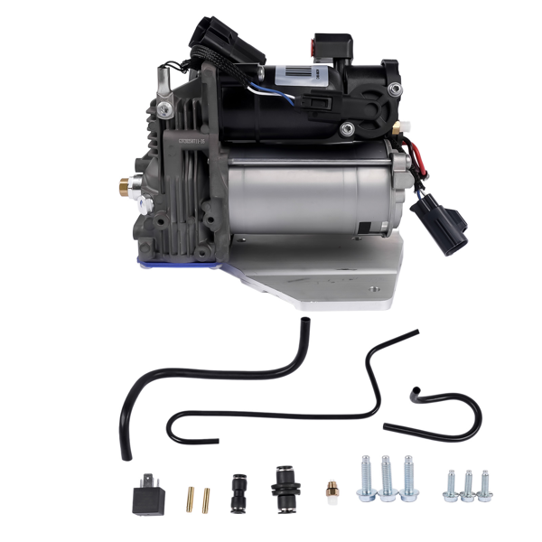 空气悬挂气泵 Air Compressor Pump w/Relay Replacement for Land Range Rover Sport LR3 LR4 LR011837 LR015303-5