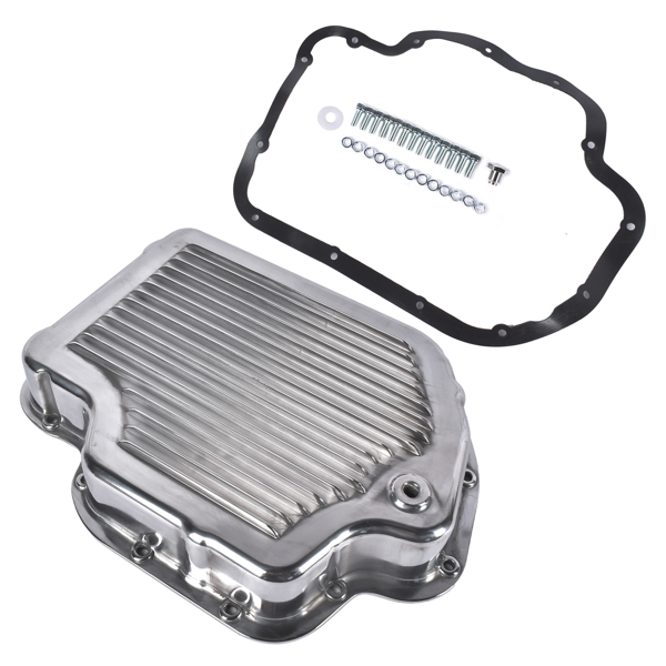 变速箱油底壳 2-1/4" Deepth Transmission Oil Pan Fits for GM Chevy TH400 Turbo 400 Transmissions-6